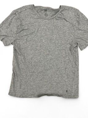 Frye Gray Marled Crewneck Tee